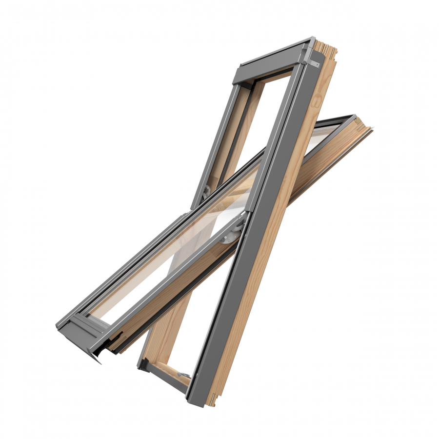 Окно RoofLITE+ DPY B900 из дерева