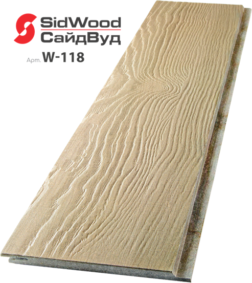 SidWood Клик цвет W-118 хризотилцементный сайдинг