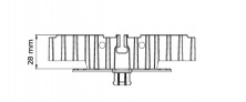 DPH-KIT-5 Крепление для монтажных лаг